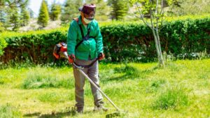 Como fazer o último teste completo antes de entregar a roçadeira ao cliente?