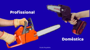 Diferenças entre Motosserras de uso Profissional e Doméstico