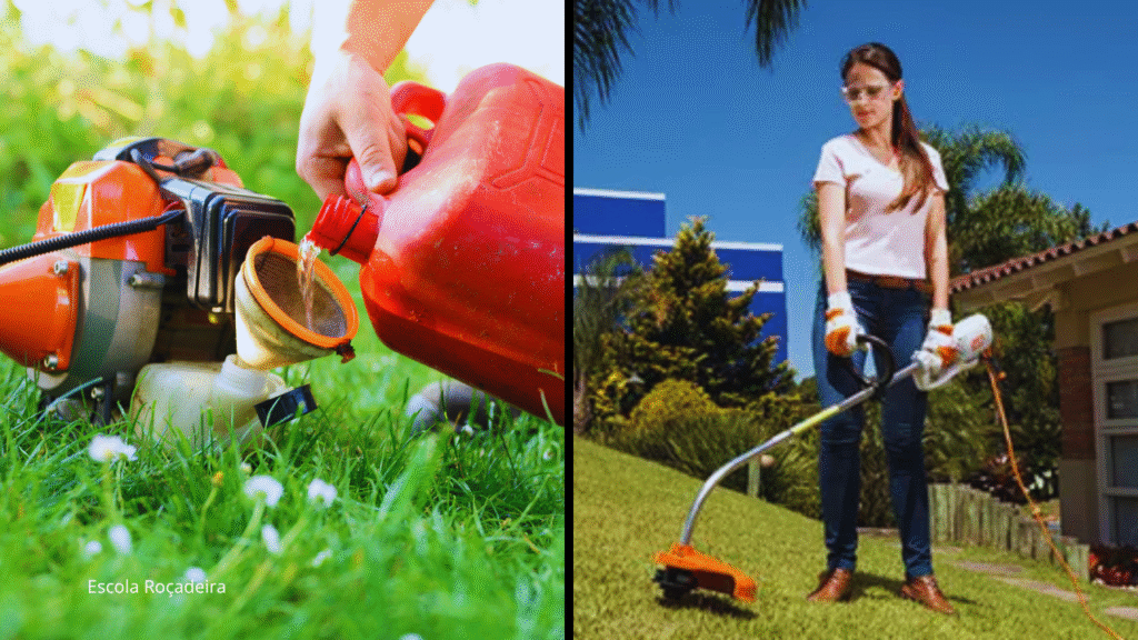 Roçadeira a Gasolina ou Elétrica: Qual Vale Mais a Pena? 2 Roçadeira a gasolina ou elétrica? Qual vale a pena?